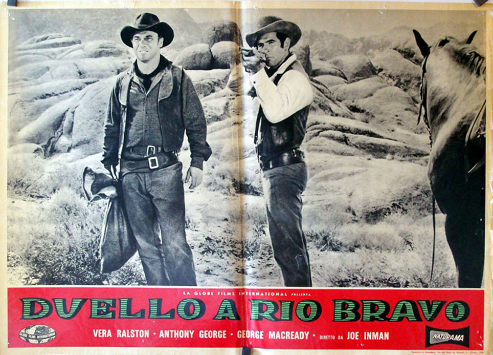 Duello A Rio Bravo Movie Poster Gunfire At Indian Gap Movie Poster