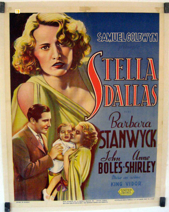 Stella Dallas Original 1937 U.S. Movie Herald - Posteritati Movie