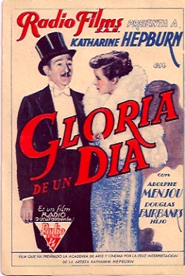 GLORIA DE UN DIA