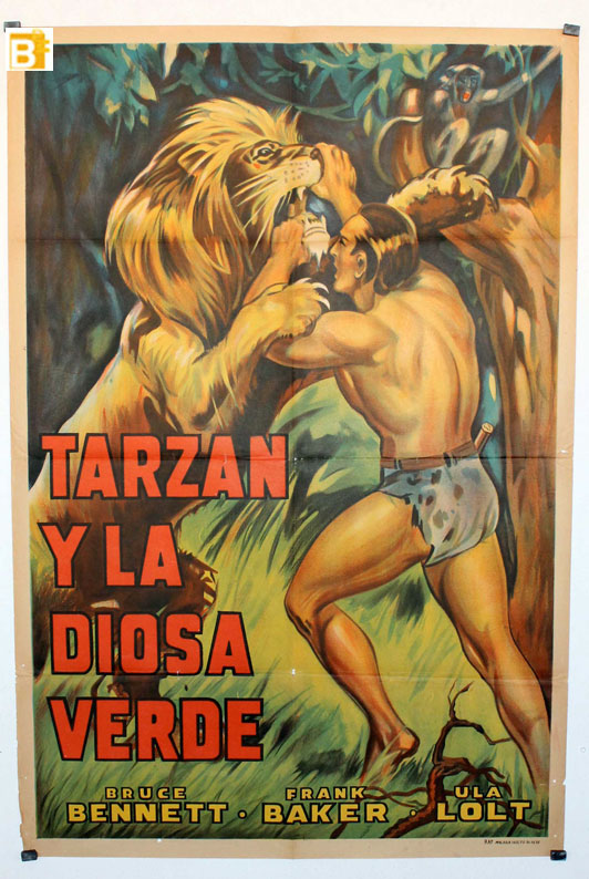 TARZAN Y LA DIOSA VERDE