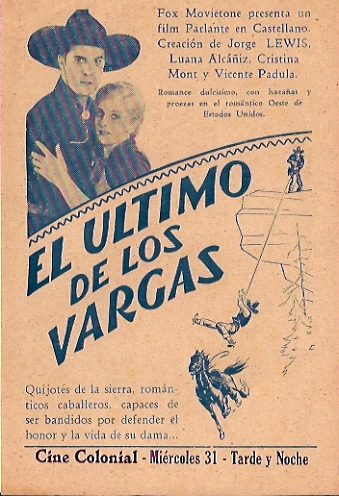 EL ULTIMO DE LOS VARGAS