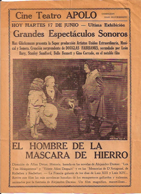 EL HOMBBRE DE LA MASCARA DE HIERRO