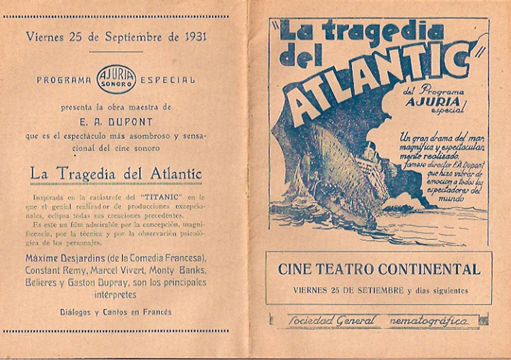 LA TRAGEDIA DEL ATLANTIC