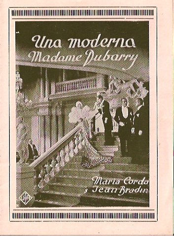 UNA MODERNA MADAME DUBARRY