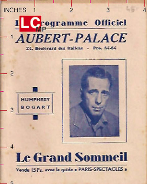 LE GRAND SOMMEIL