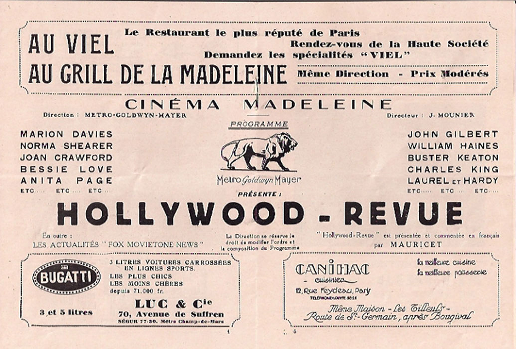 HOLLYWOOD REVUE