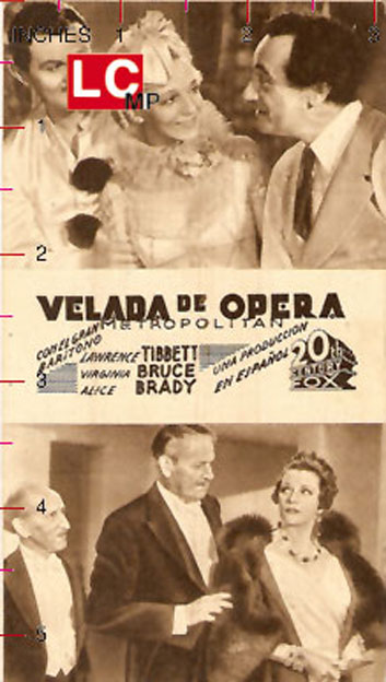 VELADA DE OPERA